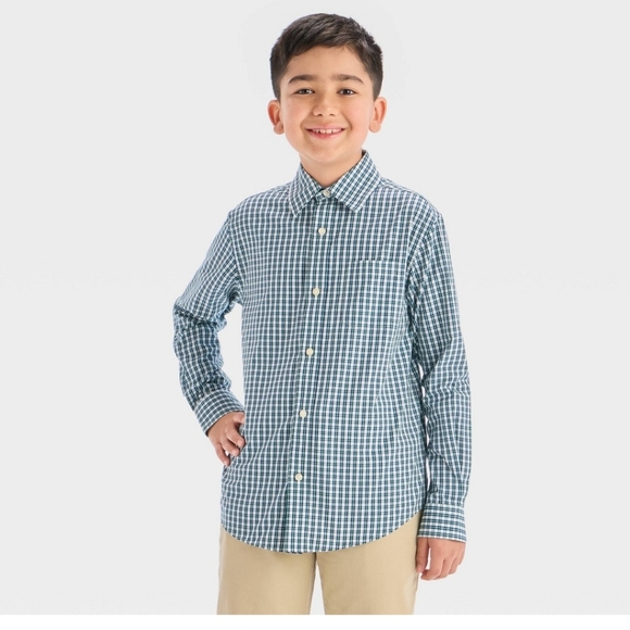 Cat & Jack Other - Cat & Jack‎ Boys Long Sleeve Button Down